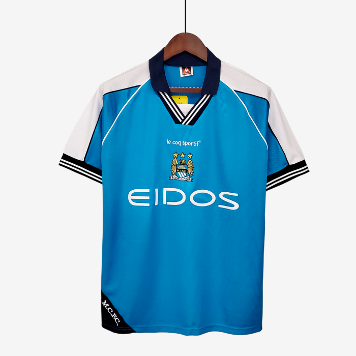 Manchester City 1999/01 Home Jersey – Retro Version - Image 1