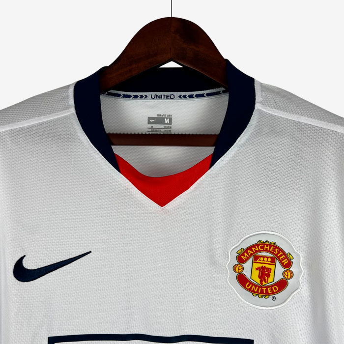 Manchester United 2007/08 Away Jersey Long Sleeve – Retro Version - Image 7