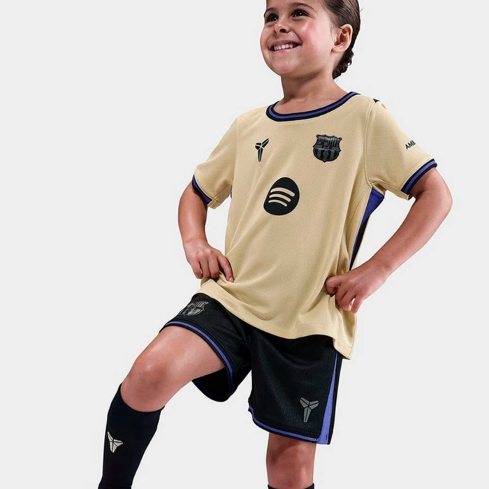 Barcelona x Kobe 2025/26 Away Jersey – Kit Kids - Image 2