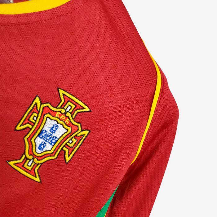 Portugal 2002 Home Jersey – Retro Version - Image 6