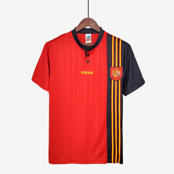 Spain 1996 Home Jersey – Retro Version - Image 1