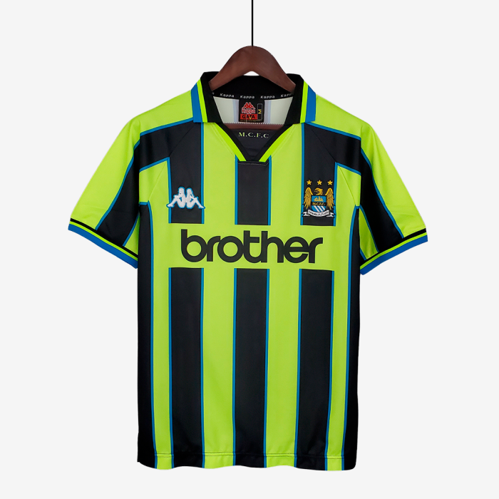 Manchester City 1998/99 Away Jersey - Retro Version - Image 1