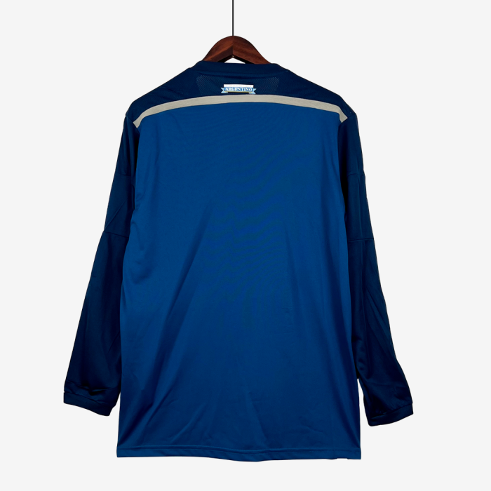 Argentina 2014 Away Jersey Long Sleeve – Retro Version - Image 7