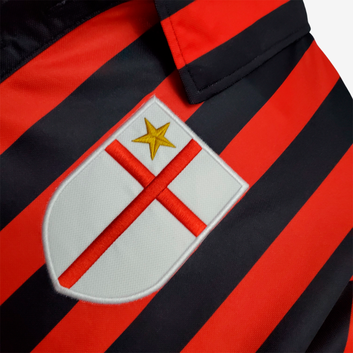 AC Milan 1999/00 Home Jersey - Retro Version - Image 7