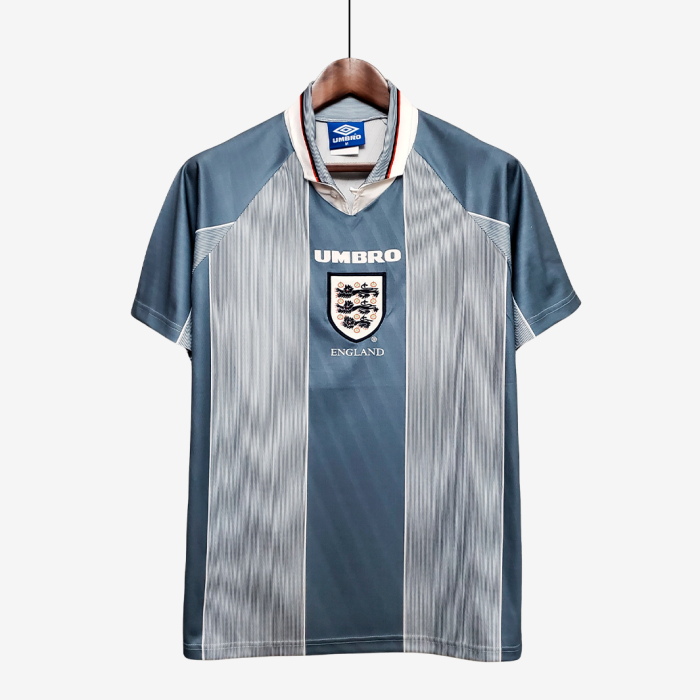 England 1996 Away Jersey - Retro Version - Image 1