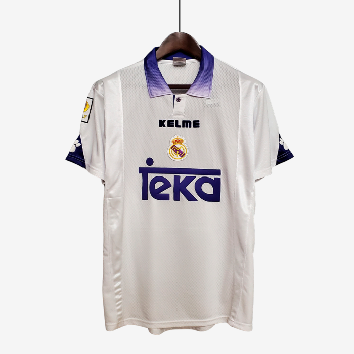 Real Madrid 1997/98 Home Jersey - Retro Version - Image 1