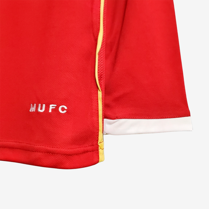 Manchester United 2006/07 Home Jersey Long Sleeve - Retro Version - Image 8