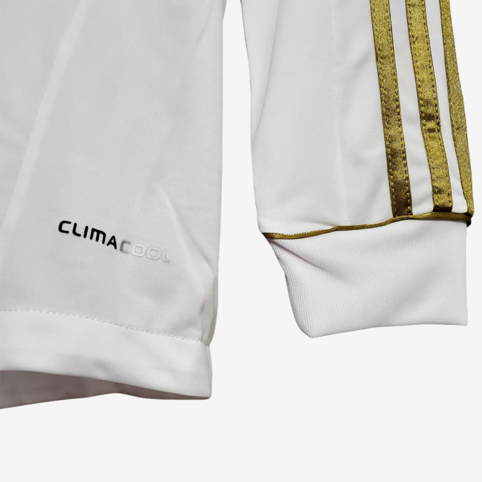 Real Madrid 2011/12 Home Jersey Long Sleeve - Retro Version - Image 7