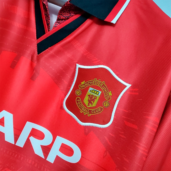 Manchester United 1994/96 Home Jersey - Retro Version - Image 2