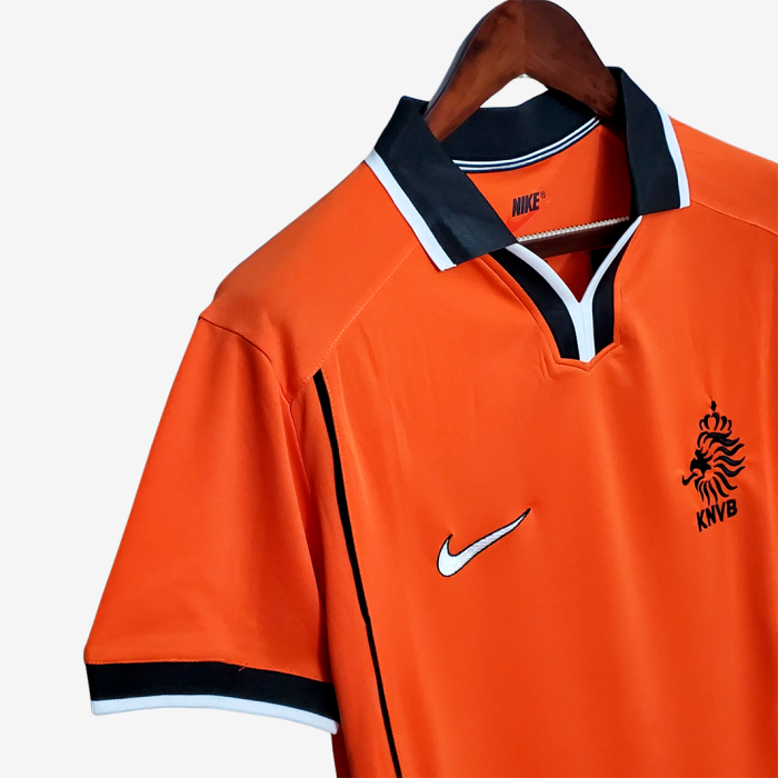 Netherlands 1998 Home Jersey - Retro Version - Image 8