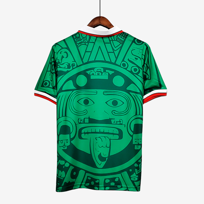 Mexico 1998 Home Jersey - Retro Version - Image 8