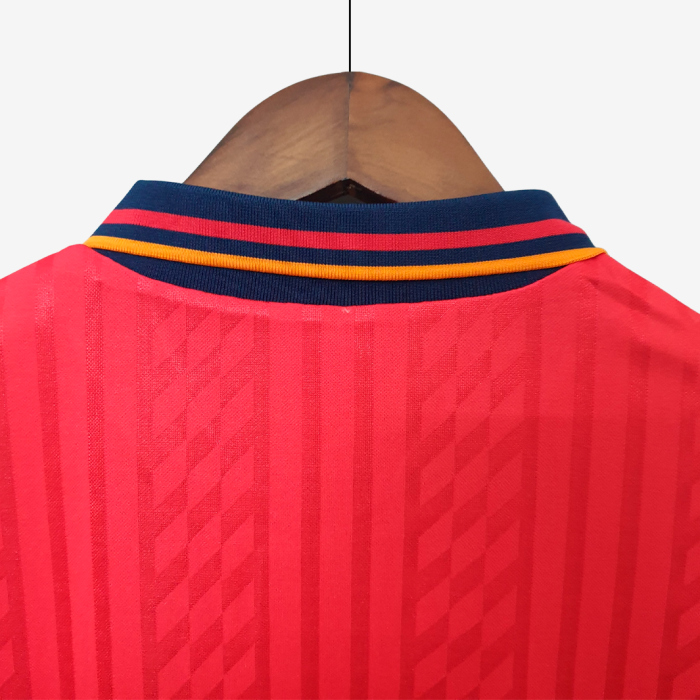 Spain 1994 Home Jersey - Retro Version - Image 8