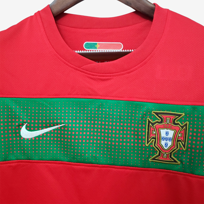Portugal 2010 Home Jersey - Retro Version - Image 8