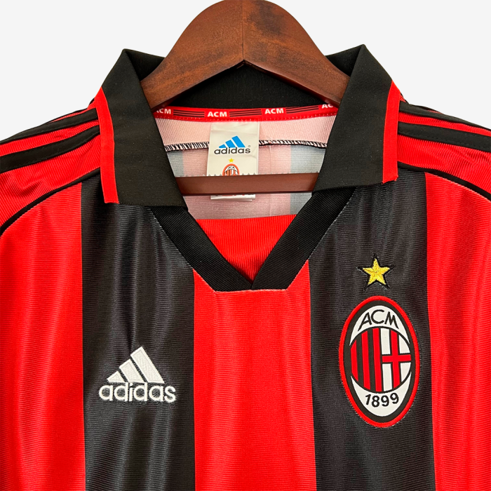 AC Milan 1998/99 Home Jersey – Retro Version - Image 7