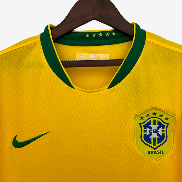Brazil 2006 Home Jersey – Retro Version - Image 7