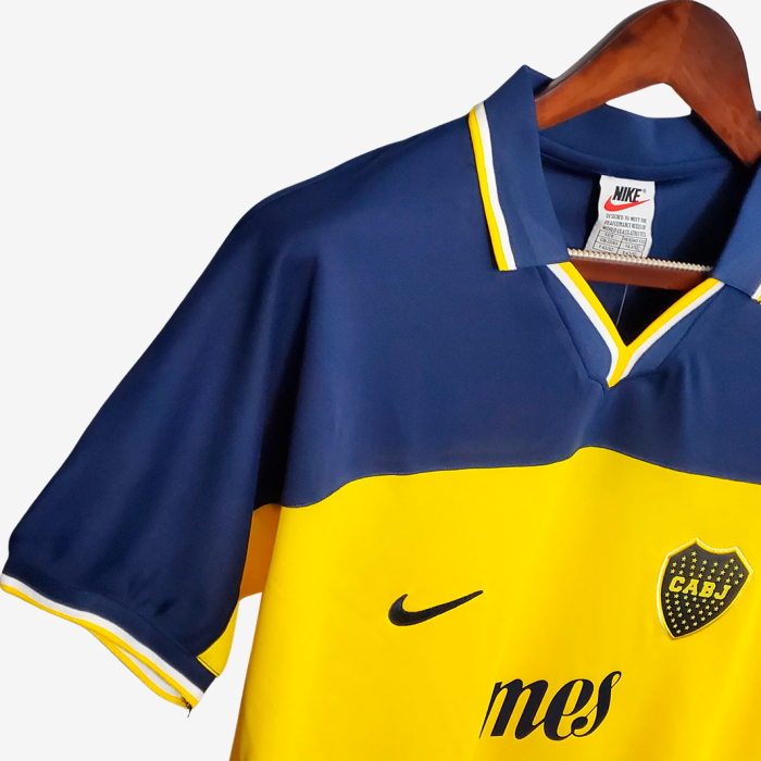 Boca Juniors 1999/00 Home Jersey - Retro Version - Image 8