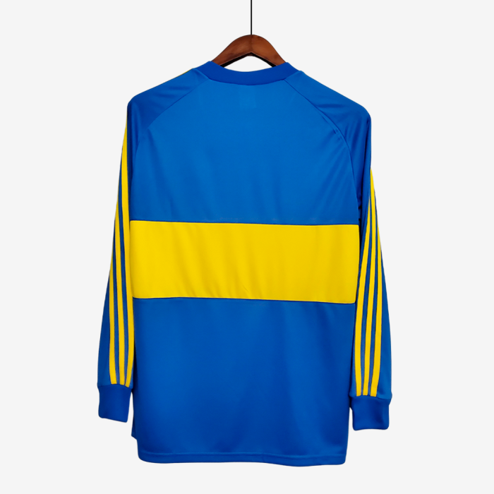Boca Juniors 1981/82 Home Jersey Long Sleeve - Retro Version - Image 3