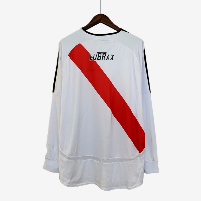 River Plate 2006/07 Home Jersey Long Sleeve - Retro Version - Image 8