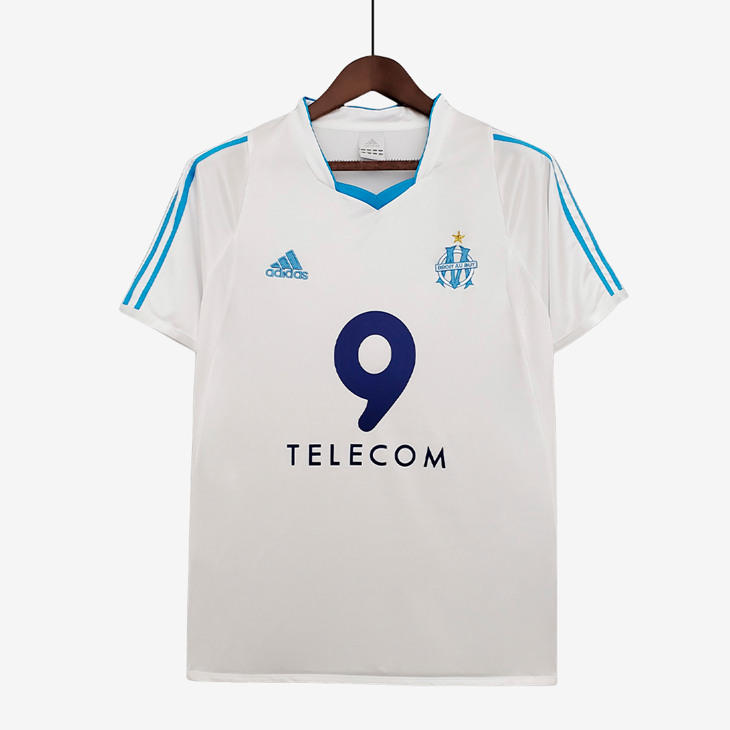 6 Olympique Marseille 2002/03 Home Jersey - Retro Version - Image 1
