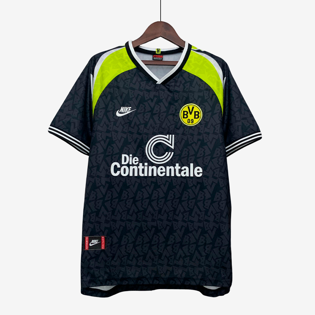 6 Borussia Dortmund 1995/96 Away Jersey - Retro Version - Image 1