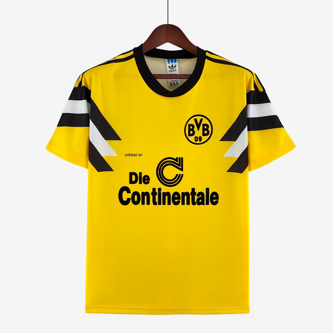6 Borussia Dortmund 1989/90 Home Jersey - Retro Version - Image 1