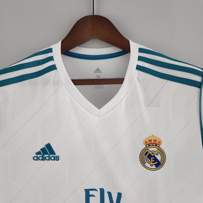 Real Madrid 2017/18 Home Jersey – Retro Version - Image 10