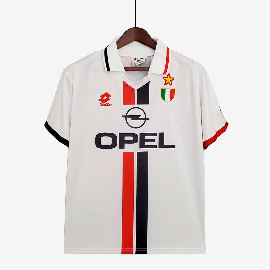 7 AC Milan 1995/97 Away Jersey – Retro Version - Image 1