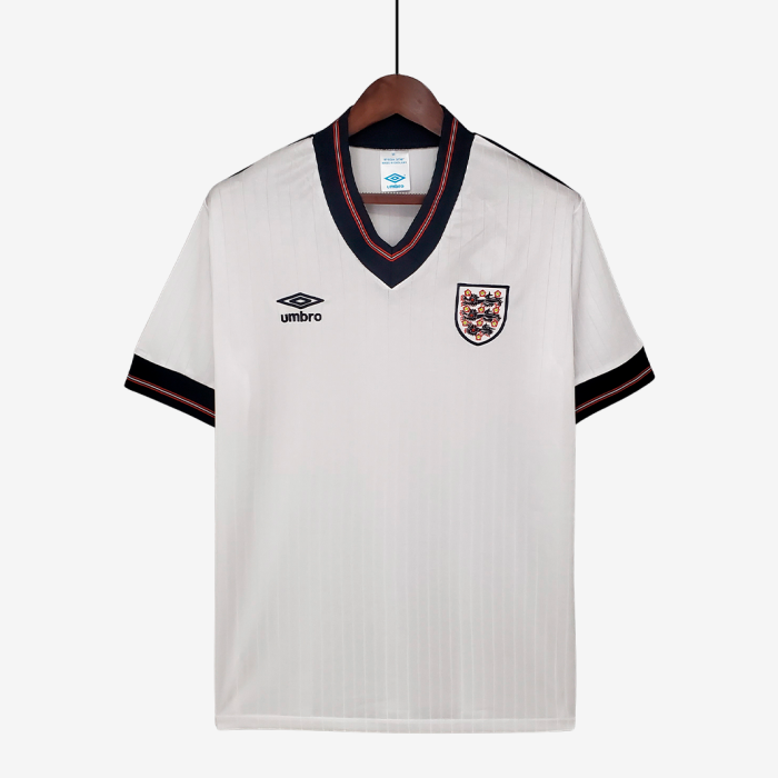 England 1984/87 Home Jersey – Retro Version - Image 1