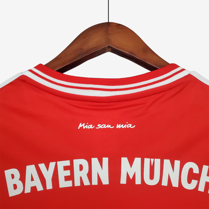 Bayern Munich 2013/14 Home Jersey Long Sleeve – Retro Version - Image 8