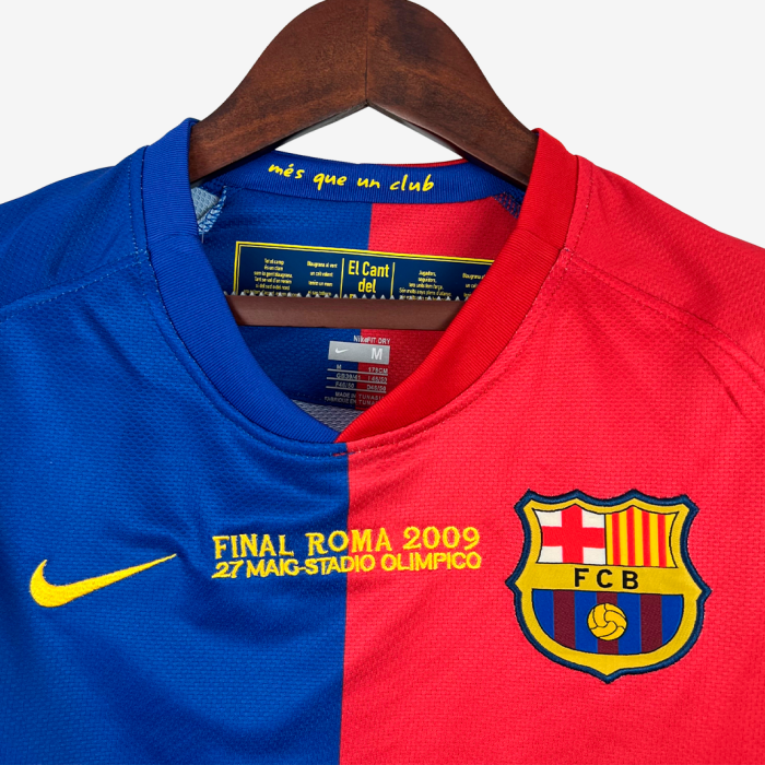 Barcelona 2008/09 Home Jersey UCL – Retro Version - Image 8