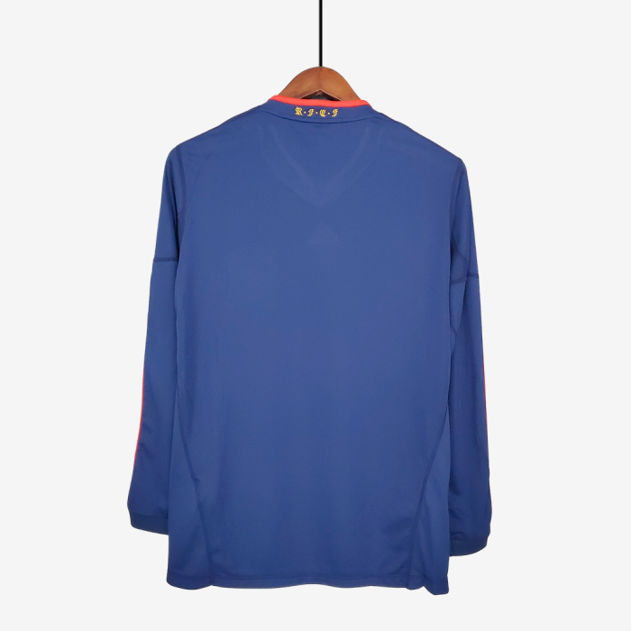 Spain 2010 Away Jersey Long Sleeve – Retro Version - Image 8