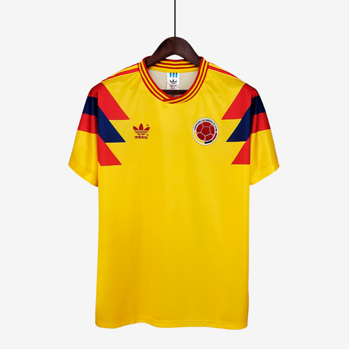 Colombia 1990 Home Jersey – Retro Version - Image 1
