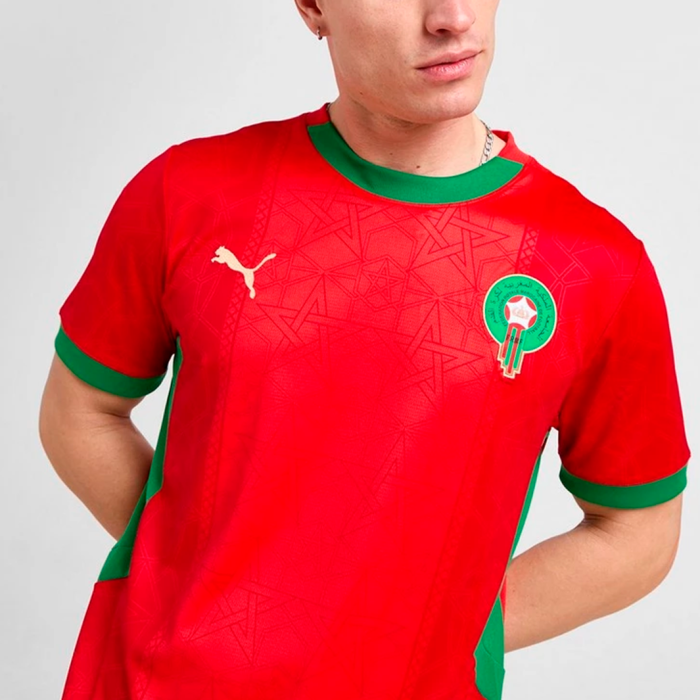Morocco 2025 Home Jersey - Fan Version - Image 2