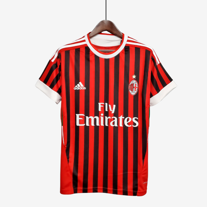 AC Milan 2011/12 Home Jersey - Retro Version - Image 1
