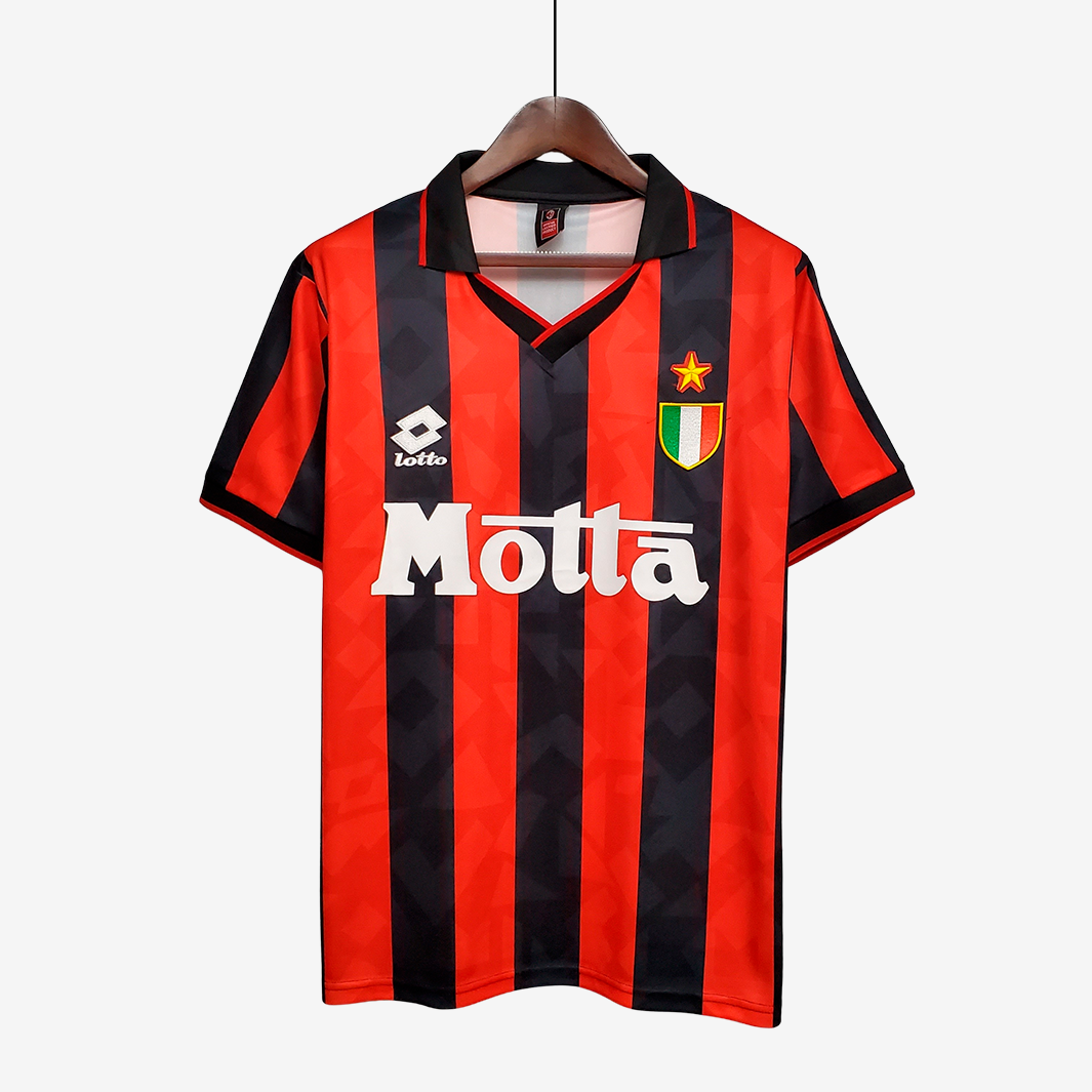7 AC Milan 1993/94 Home Jersey - Retro Version - Image 1