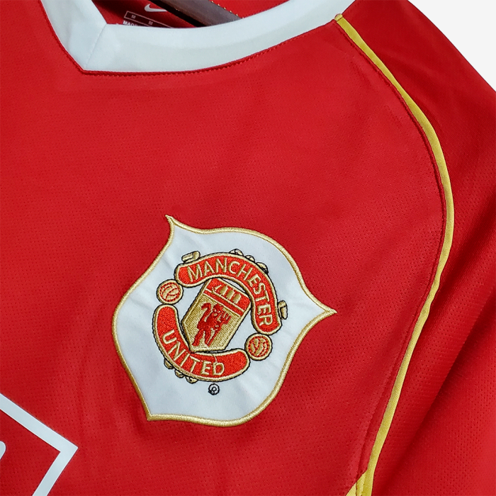 Manchester United 2006/07 Home Jersey - Retro Version - Image 9