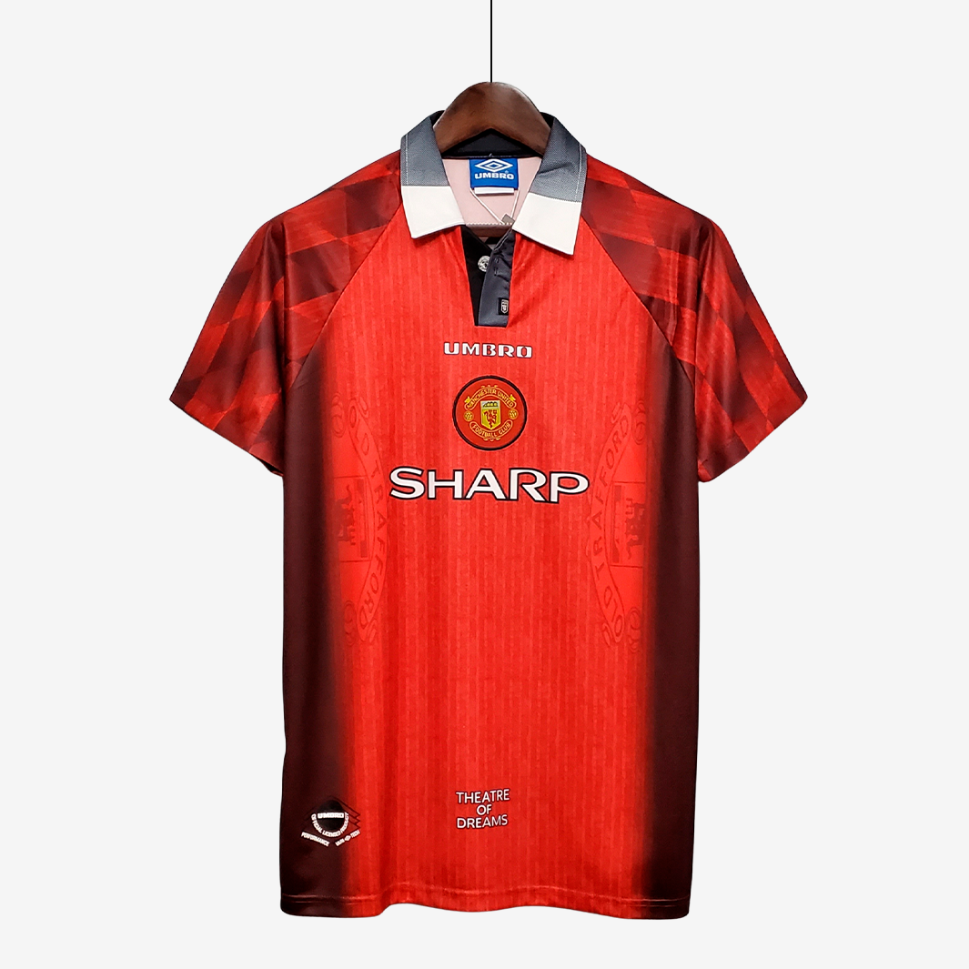 7 Manchester United 1996/98 Home Jersey - Retro Version - Image 1