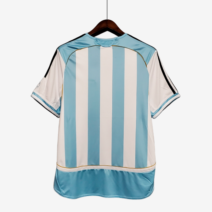 Argentina 2006 Home Jersey - Retro Version - Image 9