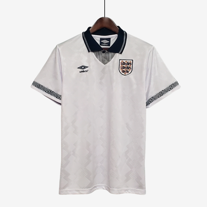 England 1990 Home Jersey - Retro Version - Image 1