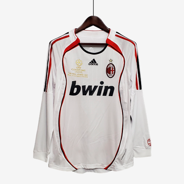 AC Milan 2006/07 Away Jersey Long Sleeve - Retro Version - Image 1