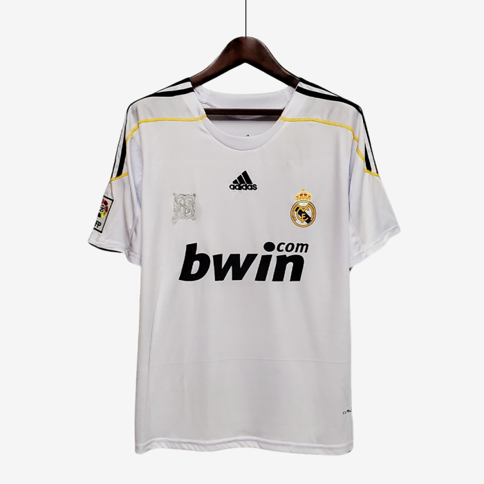 Real Madrid 2009/10 Home Jersey - Retro Version - Image 1