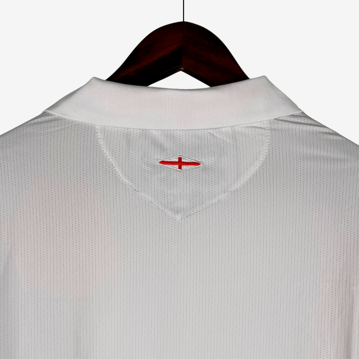 England 2006 Home Jersey Long Sleeve – Retro Version - Image 8
