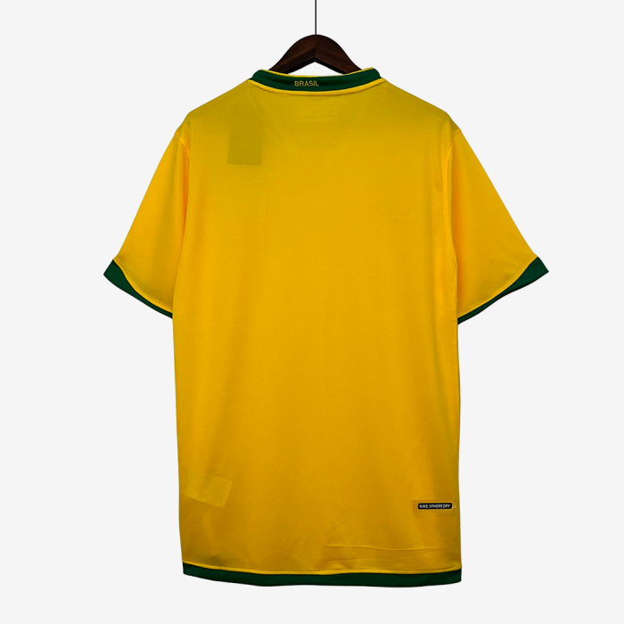 Brazil 2006 Home Jersey – Retro Version - Image 8