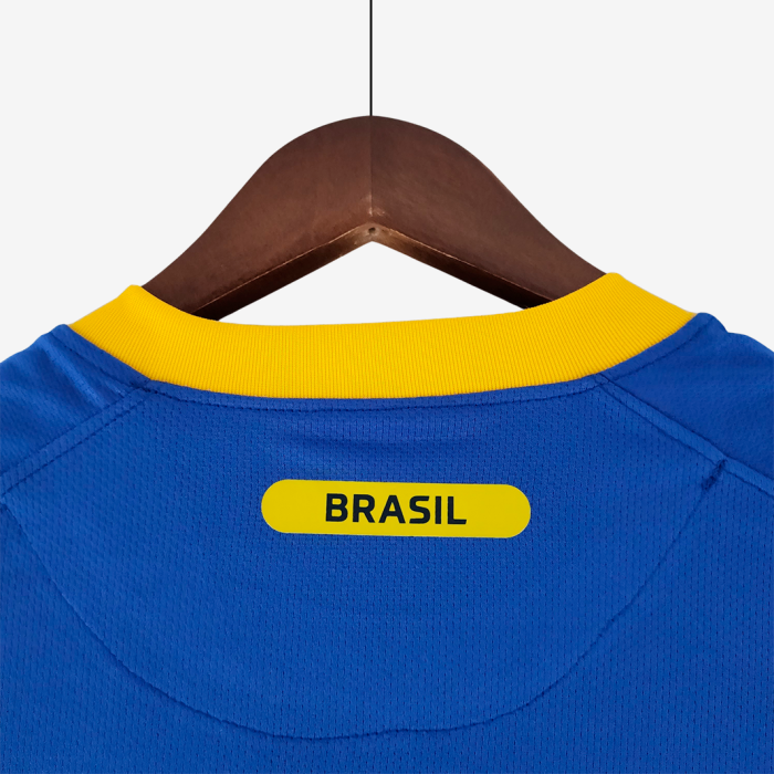 Brazil 2010 Away Jersey – Retro Version - Image 8