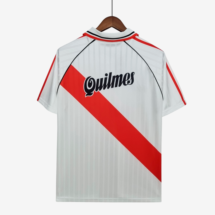 River Plate 1995/96 Home Jersey - Retro Version - Image 9