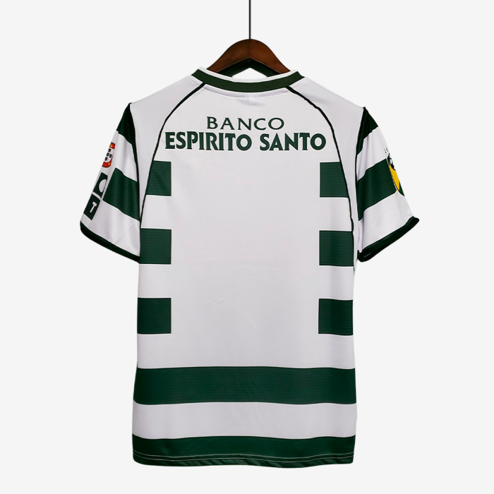 Sporting 2001/03 Home Jersey - Retro Version - Image 9