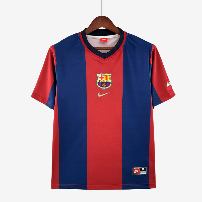 Barcelona 1998/99 Home Jersey – Retro Version - Image 1