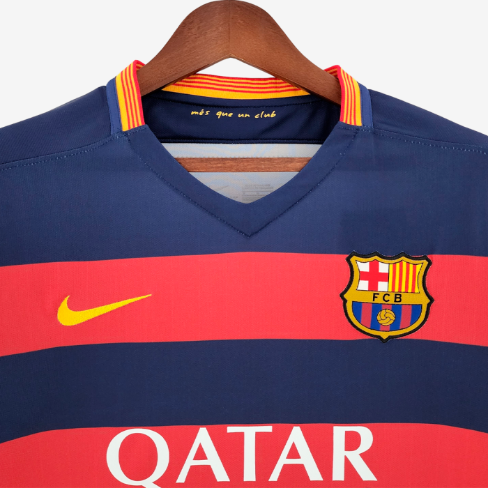 Barcelona 2015/16 Home Jersey – Retro Version - Image 8