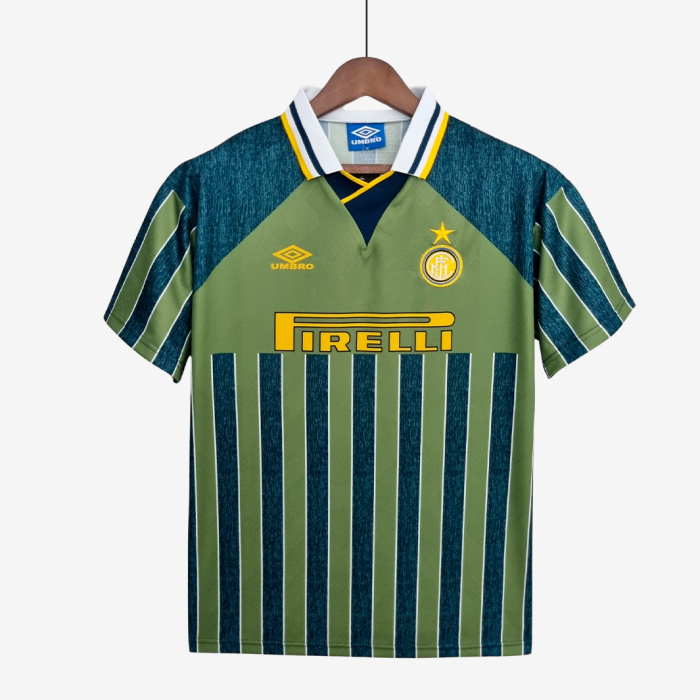 Inter Milan 1995/96 Away Jersey – Retro Version - Image 1