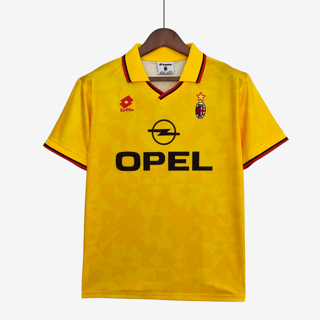 7 AC Milan 1995/96 Away Jersey – Retro Version - Image 1
